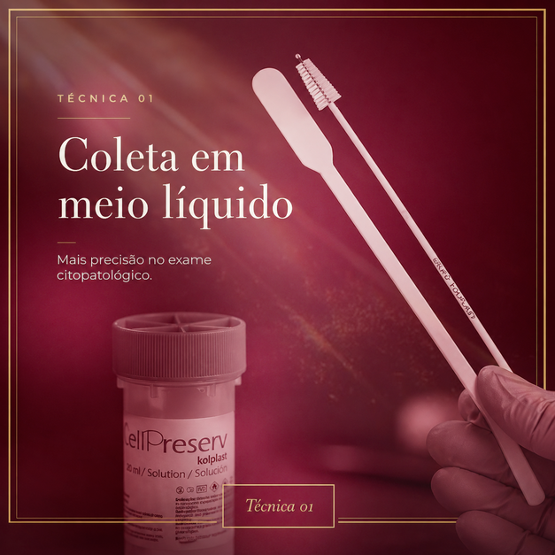 Coleta em meio líquido